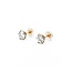 Earrings Stud 1.02ctw Round Diamonds 18kr 6.5mm 1.22g 125030097