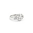 Ring Cluster 0.97ctw Round Diamonds 900pt 10.5mm sz7 5.71g 125030074