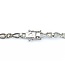 Necklace 4.25ctw Round Diamonds 4.00ctw Sapphires 14kw 17" 29.63g 225030053