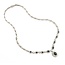 Necklace 4.25ctw Round Diamonds 4.00ctw Sapphires 14kw 17" 29.63g 225030053