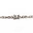Necklace 4.25ctw Round Diamonds 4.00ctw Sapphires 14kw 17" 29.63g 225030053