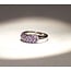 Ring Pave Set 1.28ctw Alexandrite 900pt 5.4mm sz6.5 5.62g 125030073