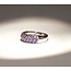 Ring Pave Set 1.28ctw Alexandrite GIA Report:1242072261 900pt 5.4mm sz6.5 5.62g 125030073