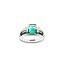Ring 3-Stone 0.26ctw Baguette Diamonds 1.48ct Emerald 900pt 7.4mm sz6.5 4.07g 125030067