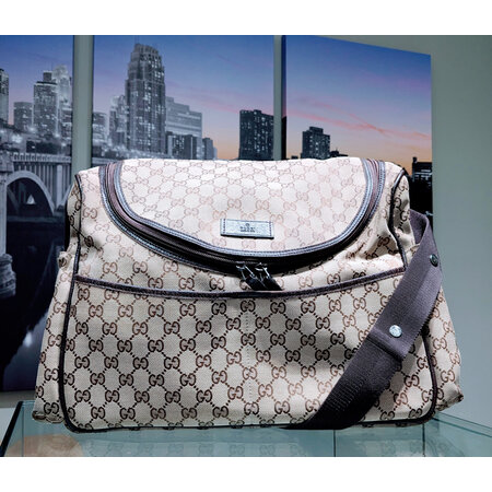 Handbag Gucci Messenger Large Canvas 125045051
