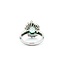 Ring Cocktail, Pear Shape 0.59ctw Round & Baguette Diamonds 1.48ct Emerald 900pt 17x14mm sz6 8.68g 125030088