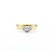 Ring Heart 0.13ctw Round Diamonds 18ky 5mm sz6.5 3.18g 125030069