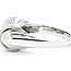 Ring Pave Set Dome 0.65ctw Round Diamonds 850pt 8mm sz5 8.72g 125030081