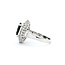 Ring Cocktail 0.67ctw Round & Baguette Diamonds 2.75ct Sapphire 900pt 17.5x14.5mm sz5.5 9.36g 125030058