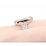 Ring Floating .62ctw Round Diamonds 18kw 17.5mm sz6.5 8.2g 125030049