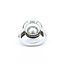 Ring Floating .62ctw Round Diamonds 18kw 17.5mm sz6.5 8.2g 125030049
