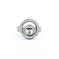 Ring Floating .62ctw Round Diamonds 18kw 17.5mm sz6.5 8.2g 125030049