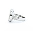 Ring Floating .62ctw Round Diamonds 18kw 17.5mm sz6.5 8.2g 125030049