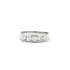 Ring Channel Set 0.62ctw Round Diamonds 900pt 4.4mm sz6.5 4.73g 125030075