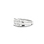 Ring Invisible Set 1.00ctw Princess Diamonds 18kw 7.4mm sz7 5g 125030068