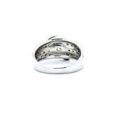  Ring Pave Band 0.56ct Round Diamond .44ctw White Diamonds 900pt 11mm sz5.5 9.05g 125030061