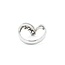 Ring V-Shape 1.10ctw Round Diamonds 900pt sz6.5 7.43g 125030095