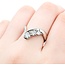Ring V-Shape 1.10ctw Round Diamonds 900pt sz6.5 7.43g 125030095