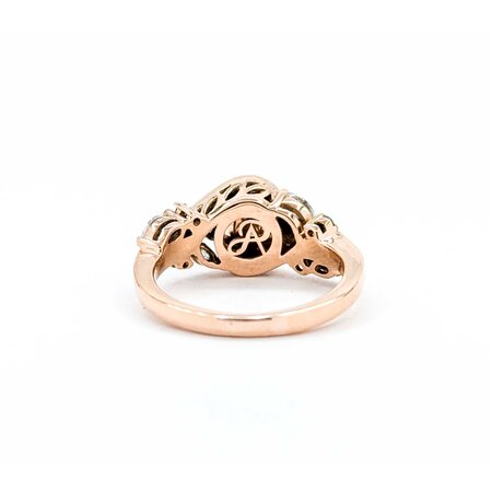 Ring Engagement .55ct Round Diamonds .47ctw Diamonds 14kr Sz6 5.06g 225040013