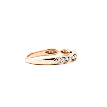 Ring Bridal .15ctw Round Diamonds 14kr Sz6 1.98g 225040014