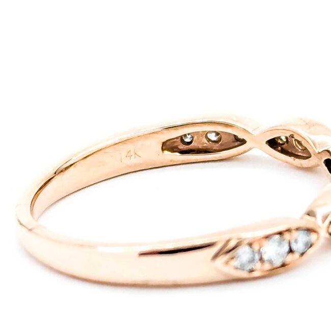 Ring Bridal .15ctw Round Diamonds 14kr Sz6 1.98g 225040014