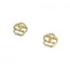 Earrings CC Inspired Round Diamonds 18ky 11x11 1.76g 125030099