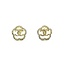 Earrings CC Inspired Round Diamonds 18ky 11x11 1.76g 125030099