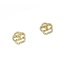 Earrings CC Inspired Round Diamonds 18ky 11x11 1.76g 125030099