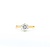Ring Solitaire .97ct Round Diamond 14ky 2.3mm sz5.75 2.35g 125040008