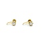 Earrings 6 Prong Screwback .25ctw Round Diamonds 18ky 1.59g 125030112