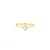 Ring Solitaire .25ct Round Diamond 18ky/Plat Sz7 2.45g 225040012