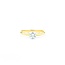 Ring Solitaire .25ct Round Diamond 18ky/Plat Sz7 2.45g 225040012