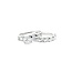 Ring Set Bar Set .50ct Princess Diamond .72ctw Diamonds 14kw Sz5 4.80g 125040006