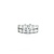 Ring Set Bar Set .50ct Princess Diamond .72ctw Diamonds 14kw Sz5 4.80g 125040006