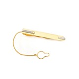  Tie Bar .05ct Round Diamond 18ktt 66x7.5mm 15.14g 225040008