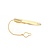 Tie Bar .05ct Round Diamond 18ktt 66x7.5mm 15.14g 225040008