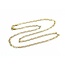 Necklace Flat Gucci Link 10kt tri 3.4mm 18" 6.22g 125030038