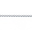 Necklace Chain Link 18kw 1.7mm 15-17" 3.33g 125030115