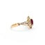 Ring Halo .71ctw Round Diamonds 1.50ct Ruby 18kr sz7.5 4.32g 125030051