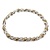 Necklace Choker "Christofle Inspired" SS/14ky 16.5mm 17.5" 215g 225030107