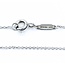 Pendant Tiffany & Co. Roman Numeral Pendant 925 .3x.3" 16-18" 5.51g 125040012