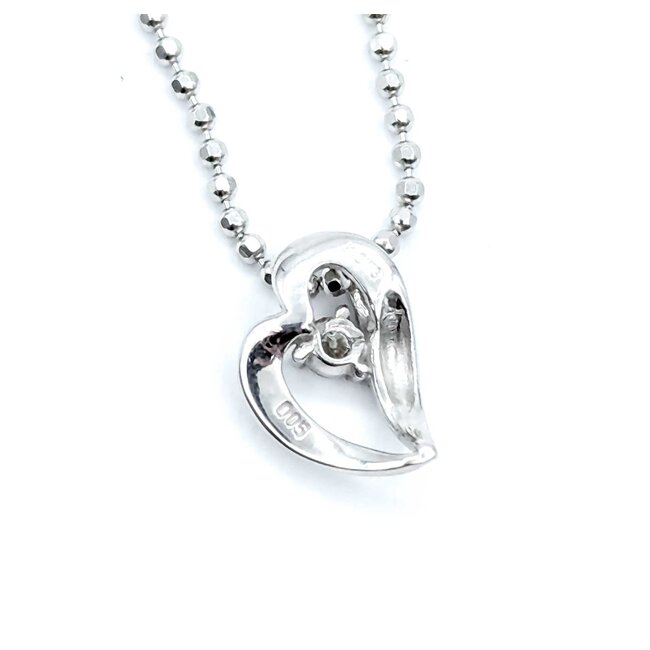 Bracelet Lariat .05ctw Round Diamonds 18kw 1.1mm 6-7.5" 2.15g 125030105