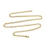 Necklace Diamond Cut Curb Link 14ktt 3.7mm 22" 8.16g 125040010