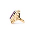Ring 10ct Syn Sapphire 14kr Sz7 8.09g 225040015