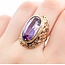Ring 10ct Syn Sapphire 14kr Sz7 8.09g 225040015
