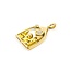 Pendant Mosque .33ctw Round Diamonds 18ky 1.2x.7" 5.6g 125030065