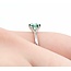 Ring Solitaire .33ct Emerald 14kw Sz5.5 1.93g 225040026