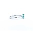 Ring Solitaire .33ct Emerald 14kw Sz5.5 1.93g 225040026