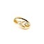 Pendant Swirl .30ctw Round Diamonds 14ky 21x11mm 2.55g 225040034