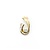 Pendant Swirl .30ctw Round Diamonds 14ky 21x11mm 2.55g 225040034